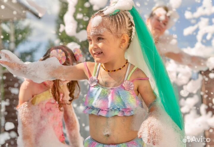 Пенная вечеринка с анимацией