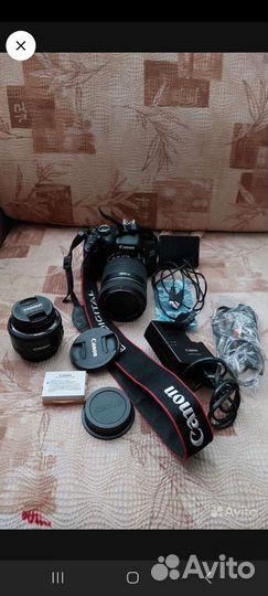 Фотоаппарат canon eos 600d