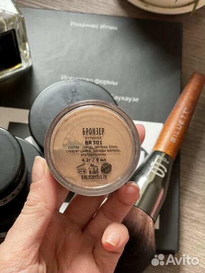 Основа, хайлайтер, бронзер, база Kristall Minerals