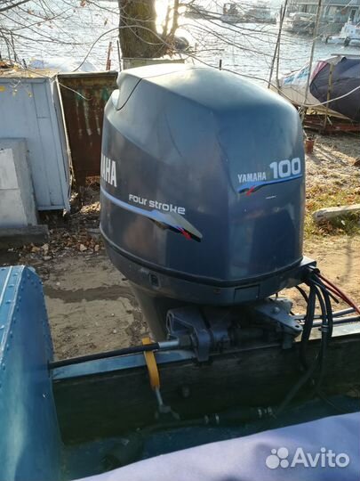 Амур-м +ямаха 100, 4 тактный