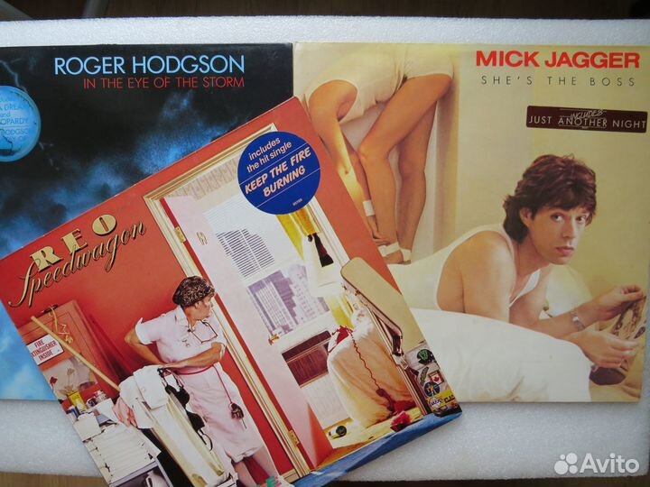 LP Reo Speedwagon, Mick Jagger / holland / nm