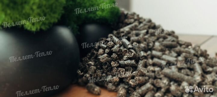 Пеллеты из лузги подсолнечника