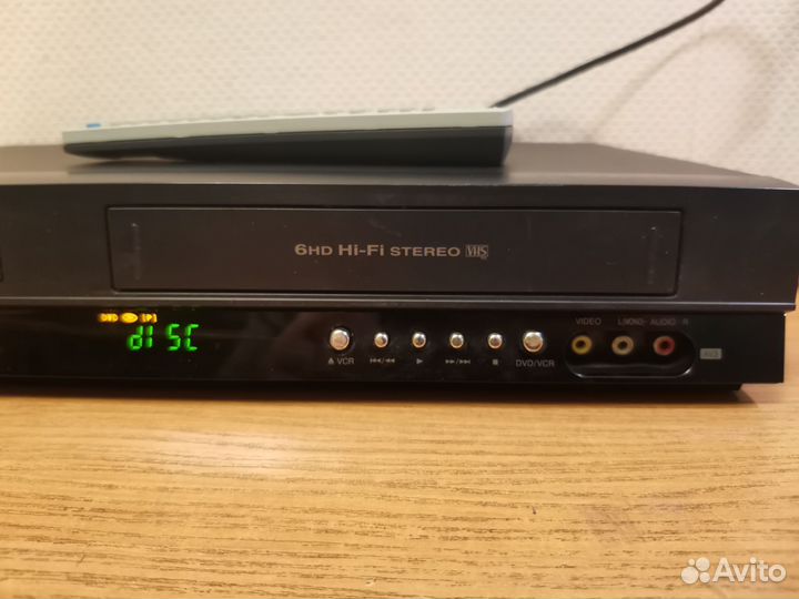 LG DC778 VHS & DVD Combo HI-FI Stereo