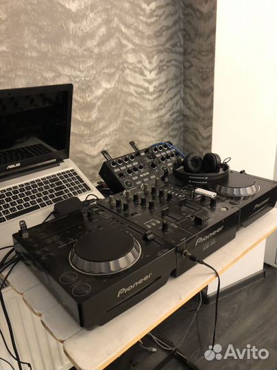 Pioneer djm 400, zomo mc -1000