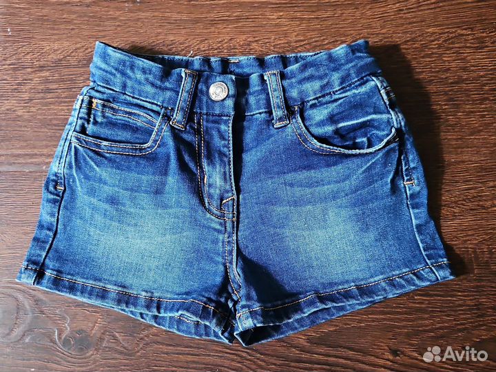 Джинсовые шорты monnalisa 3-4 г оригинал