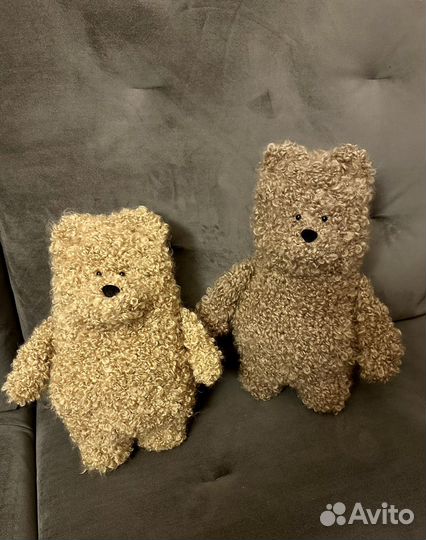 Вязанные игрушки мишка