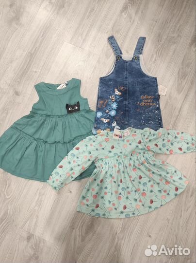 Платья/сарафаны для девочки новые