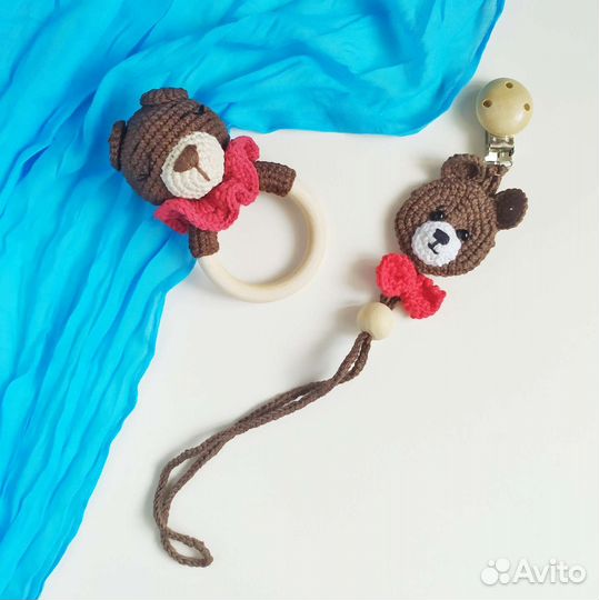 Погремушка грызунок зайка/мишка
