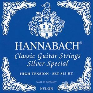 Струны Hannabach 815HT Blue