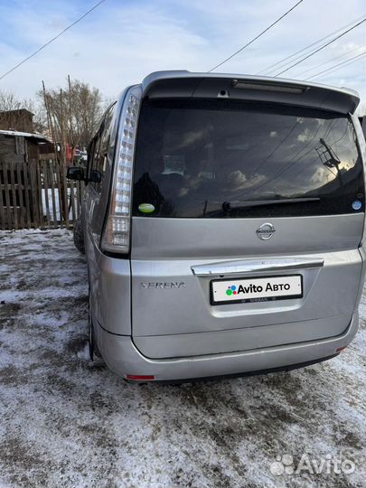 Nissan Serena 2.0 CVT, 2009, 265 630 км