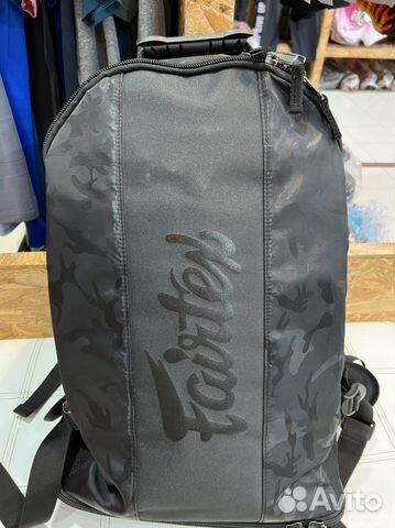 Fairtex Backpack Bag-4 black