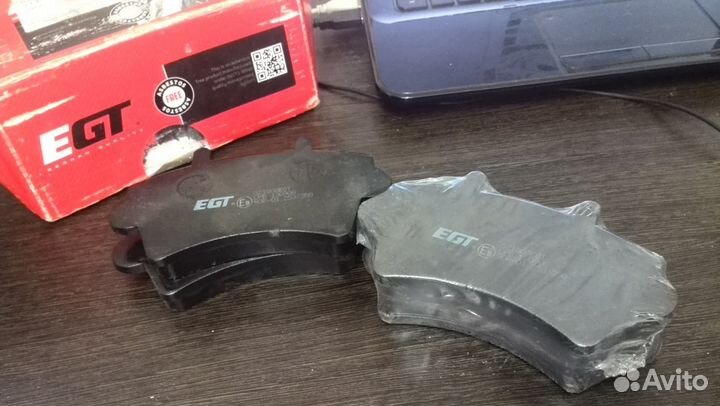 Тормозные колодки (передние) на Рено Мастере