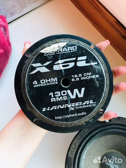 Колонки alphard x6l