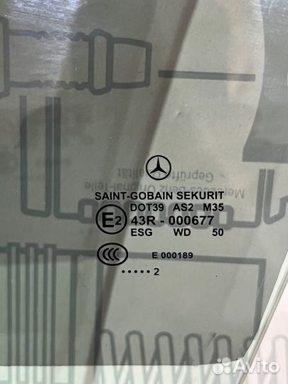 Стекло двери мерседес w218 cls500