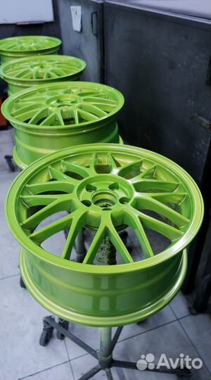 Покраска литых дисков