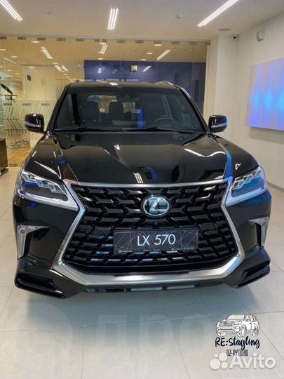 Обвес Lexus LX570 Heritage (харитейдж) Чёрный