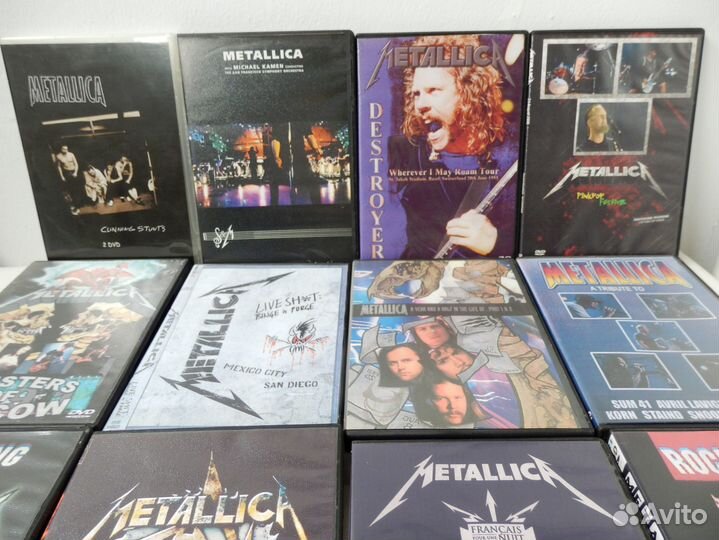 DVD-Music-Seal это Metallica 21 DVD концерты и кли