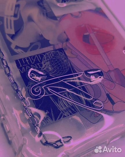 Чехол на iPhone X кастом y2k