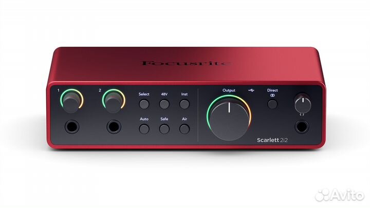 Focusrite Scarlett 2i2 4th Gen звуковая карта