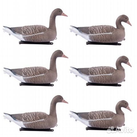 Комплект гусей Softplast (6 шт.)
