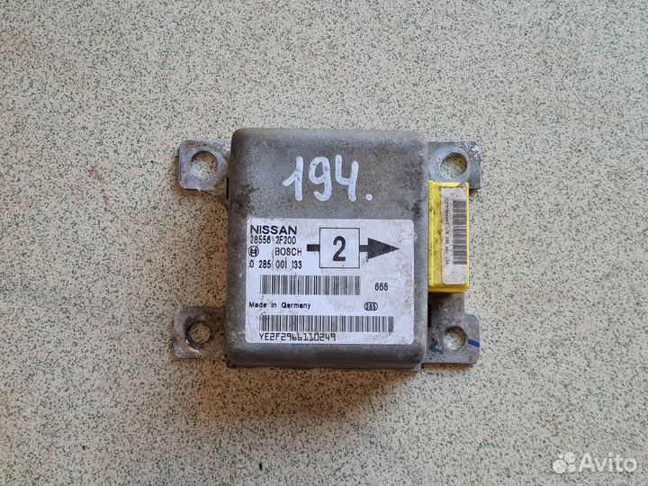 Блок управления Air Bag nissan primera P11