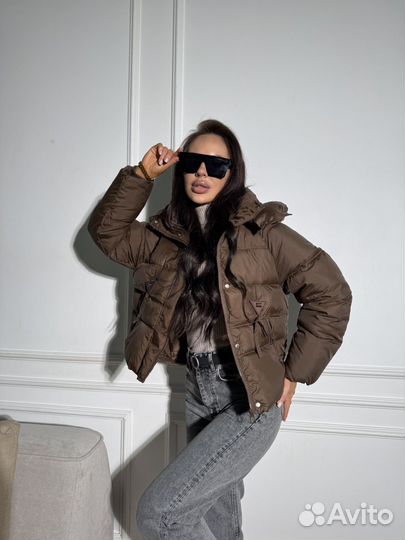 Куртка женская демисезонная утепленная с капюшоном