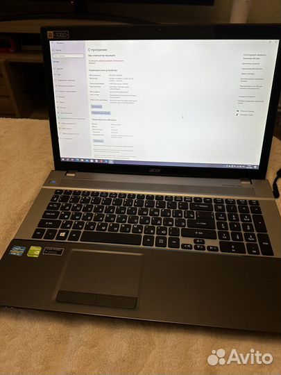 Acer aspire v3 771g