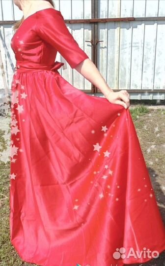 Платье в пол