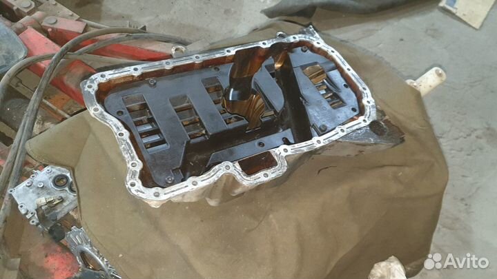 Поддон масляный ауди Q7 туарег 3.6л BHK