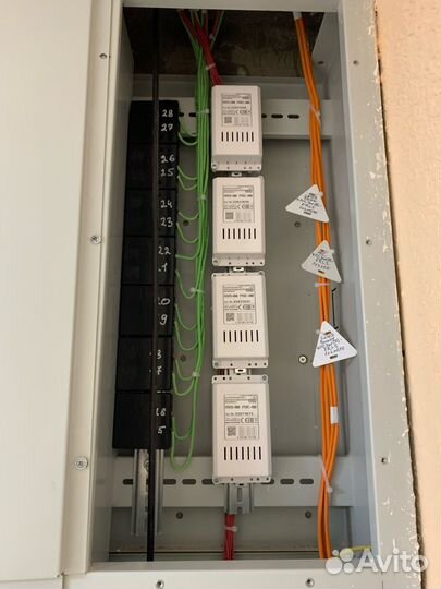 Монтаж слаботочных систем (бригада 8 человек)