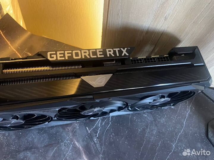 Видеокарта asus GeForce RTX 3080 Ti ROG Strix 12 G