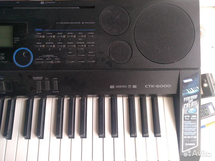 Синтезатор Casio Ctk 6000