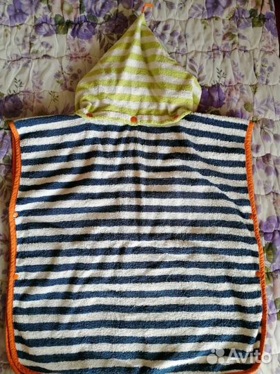 Детское полотенце-халат икеа