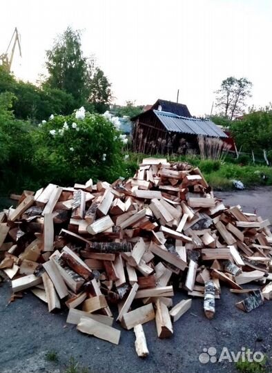 Дрова в укладку любого объема