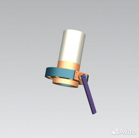 Клапан донный А3217FR160 Ду80 Сеспель на газовоз