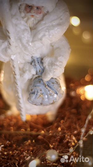 Новогодние елочные игрушки Дед Мороз