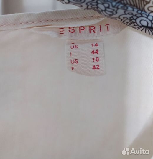 Льняное миди платье Esprit