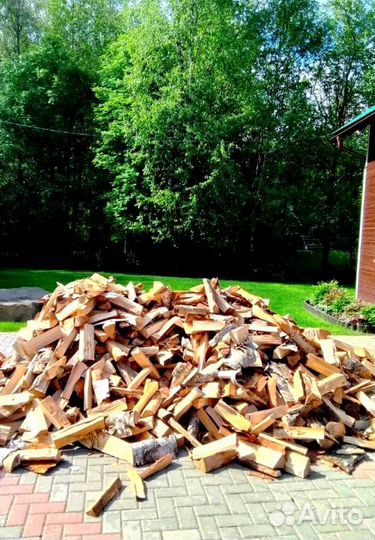 Дрова любые сухие в укладку качественные
