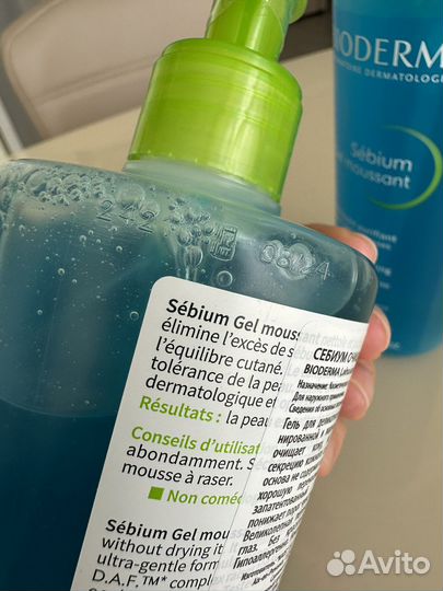 Биодерма гель себиум новый