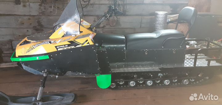 Самодельный снегоход