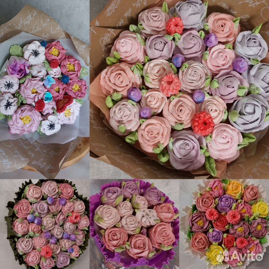 Букет из зефира