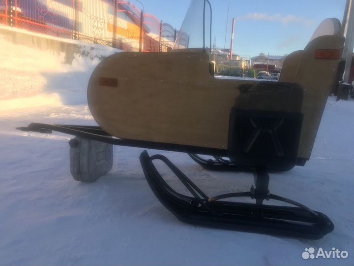 Сани для снегохода