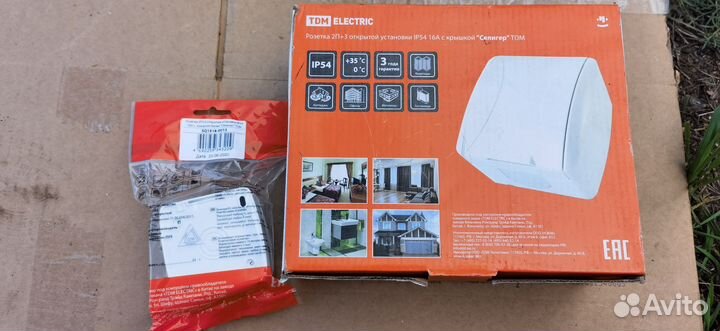 Розетки tdm sq1818-0013