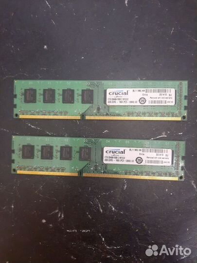 Оперативная память ddr3 4 gb