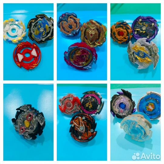 Набор BeyBlade волчков из 3 штук
