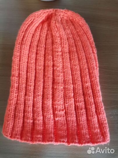 Шапка женская вязаная ручная работа
