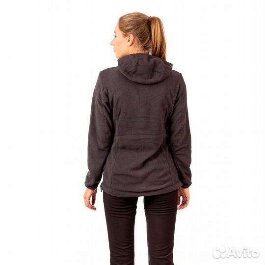 52193 Толстовка женская Тундра, флис, графит