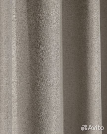 Шторы блэкаут Массимо льняной