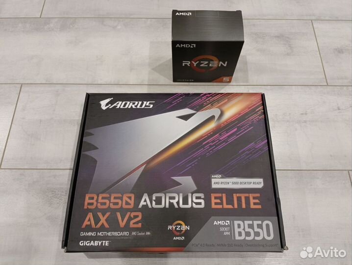 Gigabyte B550 aurus elite I Ryzen 5 5600 I RAM16GB