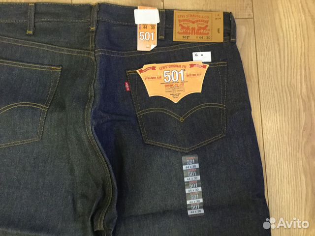 Джинсы Levis 501 оригинальные р64 (w44) мужские купить в Москве ...